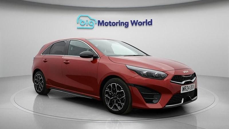 Used Kia Ceed GT-Line 158 HP (116 kW) 2024 Red Hatchback