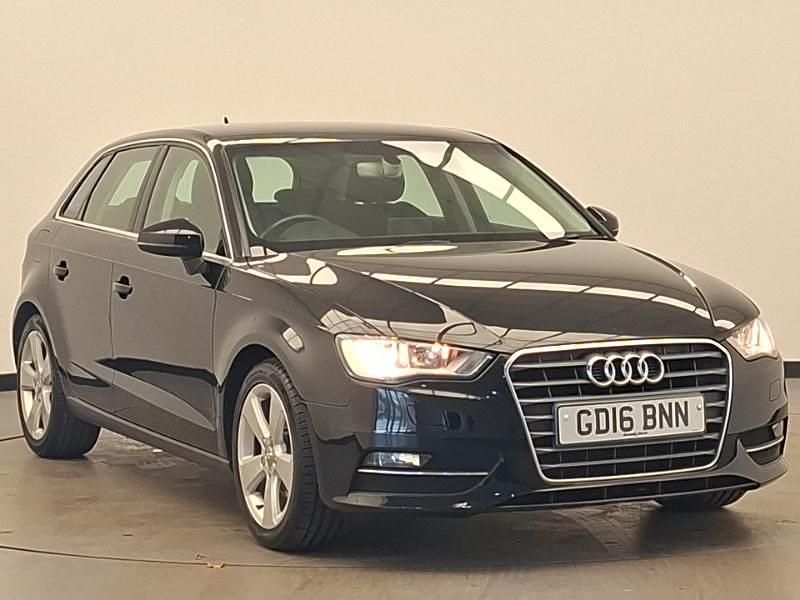 Used Audi A3 Sport 125 HP (91 kW) 2016 Black Hatchback