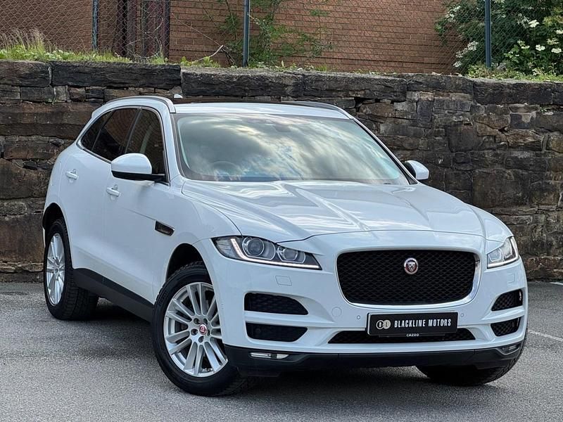 White Used 2017 Jaguar F-Pace Portfolio SUV | £13,995 (Fair price) - Image 1/4
