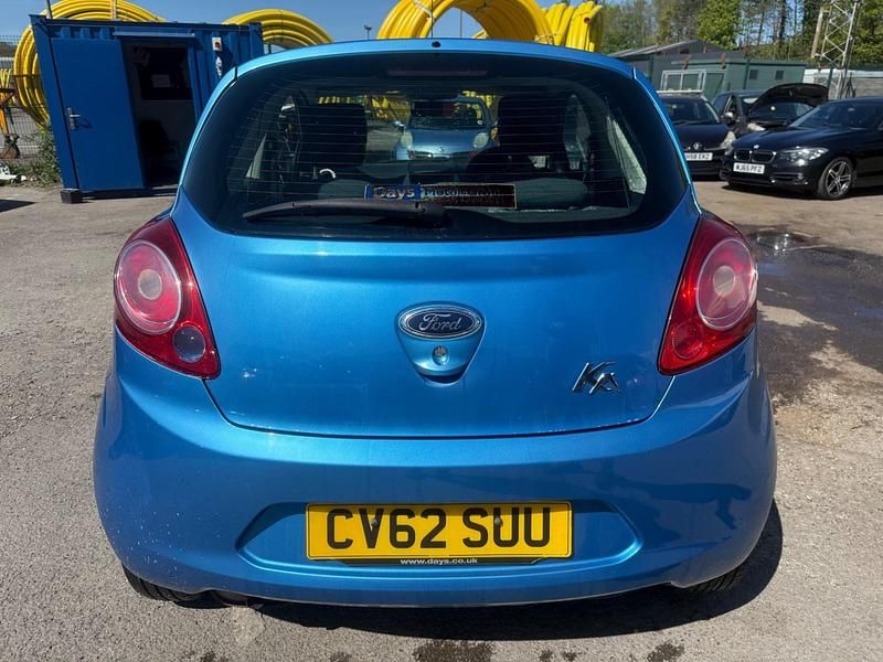 Used Ford Ka 69 HP (50 kW) 2012 Blue Hatchback