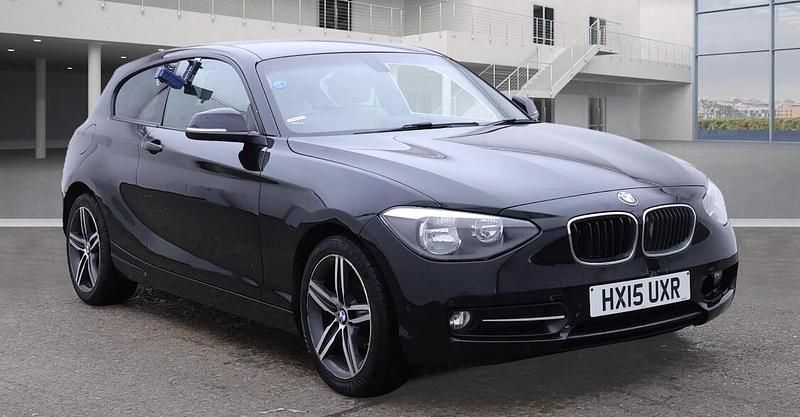 Black Used 2015 BMW 116 Sport Line Hatchback | £4,495 (Good price) - Image 1/4