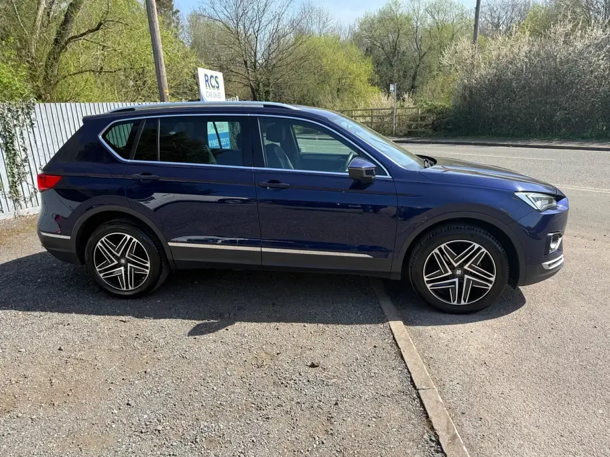Used Seat Tarraco XCELLENCE 150 HP (110 kW) 2021 Blue SUV