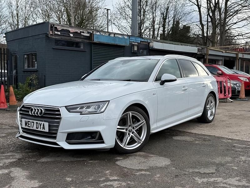 Used Audi A4 S-Line 2017 White Estate