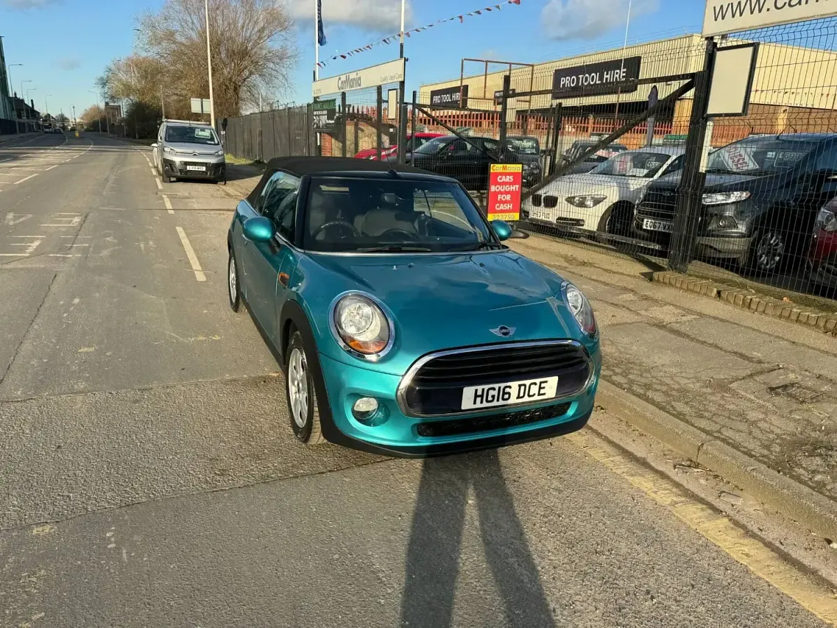 Used Mini Cooper Cabriolet 2016 Turquoise Cabriolet