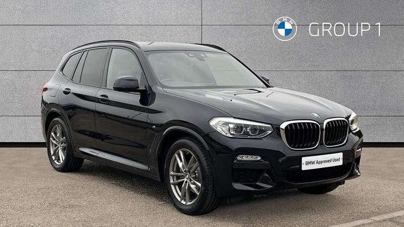 Black Used 2019 BMW X3 M Sport SUV | £25,495 (Good price) - Image 1/4