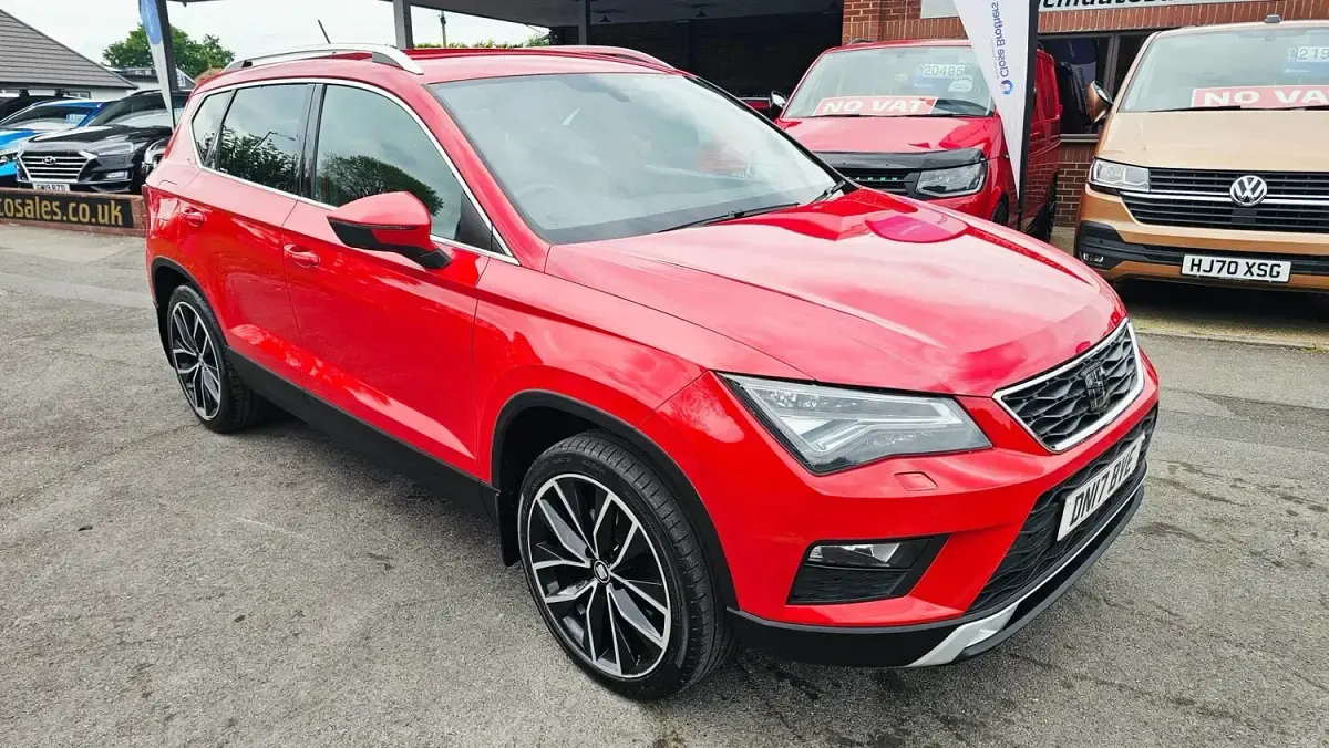 Used Seat Ateca 4Drive 150 HP (110 kW) 2017 Red SUV