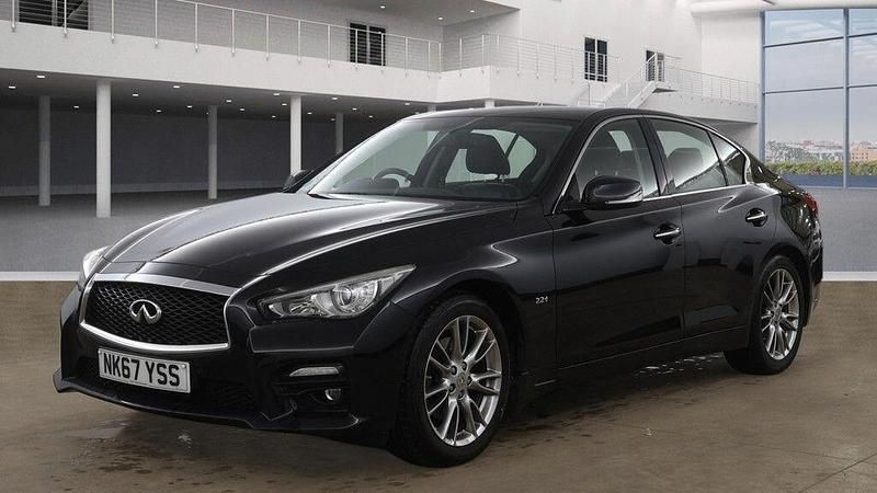Used Infiniti Q50 Sport Tech 2017 Black Sedan