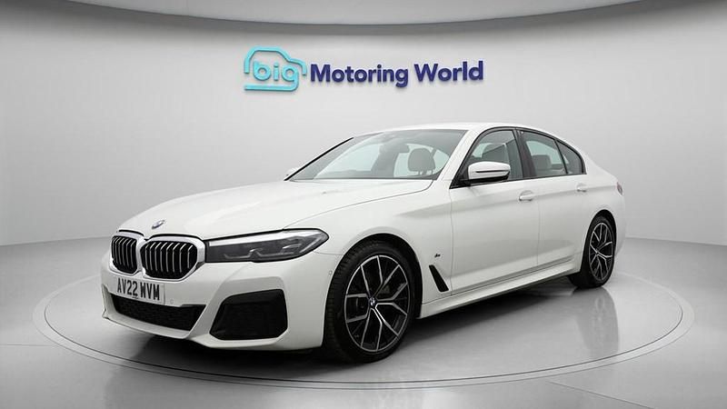 Used BMW 520 M Sport 190 HP (139 kW) 2022 White Sedan