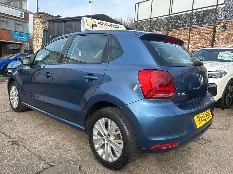Used VW Polo SE 2016 Blue Hatchback