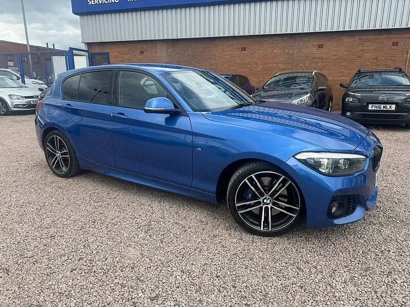 Used BMW 118 M Sport 2018 Estoril blue Hatchback