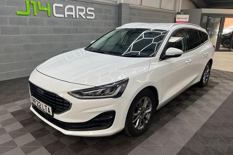 White Used 2022 Ford Focus Titanium Estate | £13,995 (Fair price) - Image 1/1