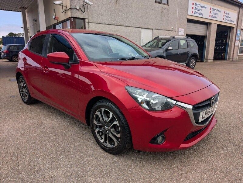 Red Used 2015 Mazda 2 Edition Hatchback | £6,950 (Fair price) - Image 1/4