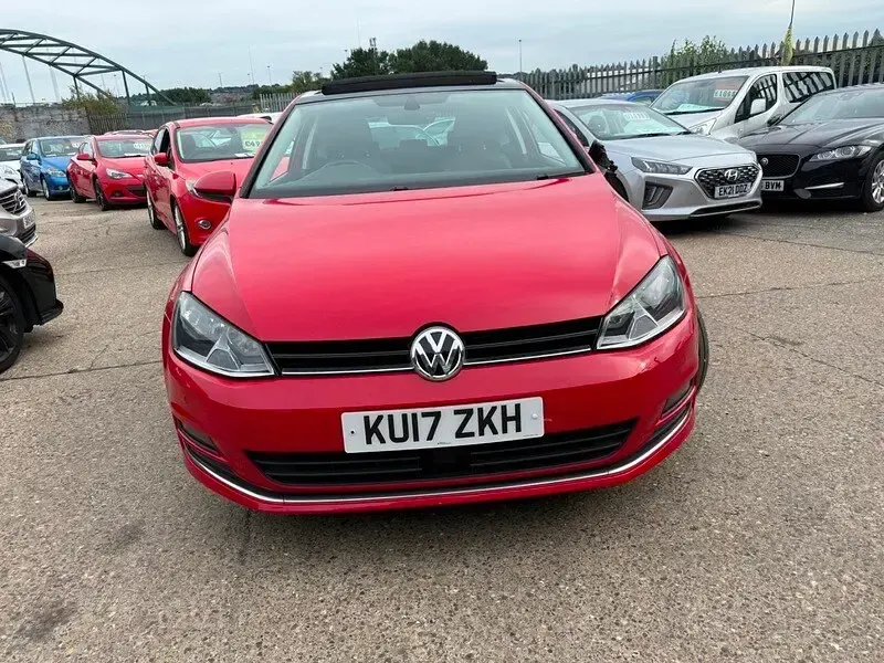 Used VW Golf VII GT 2017 Red Hatchback