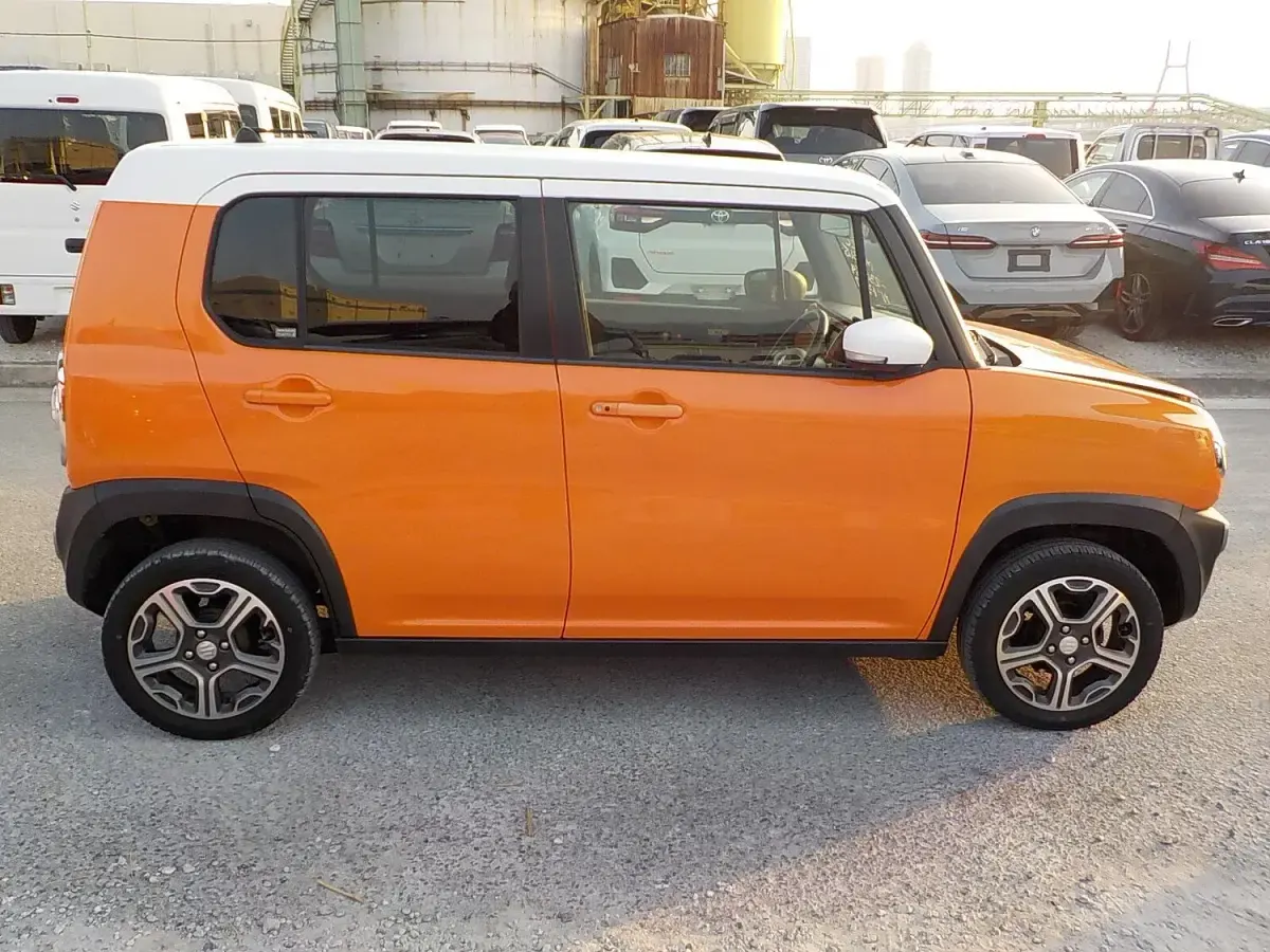 Used Suzuki Kei 2014 Orange Hatchback