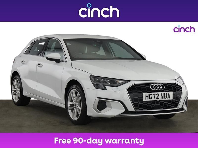 White Used 2022 Audi A3 Sport Hatchback | £17,699 (Fair price) - Image 1/3