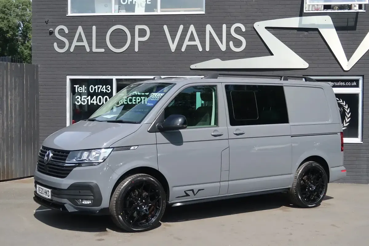 Used VW T6.1 Highline 150 HP (110 kW) 2020 Grey Van