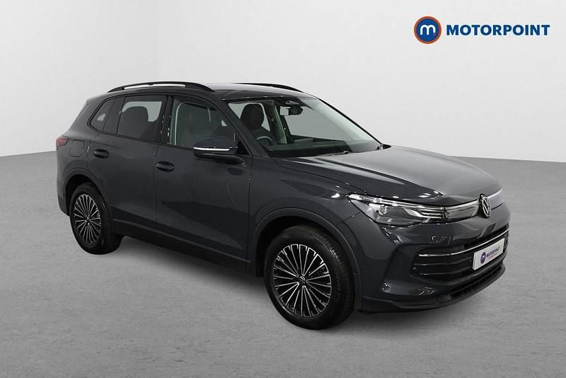 Grey Used 2024 VW Tiguan Life SUV | £27,399 (Good price) - Image 1/4