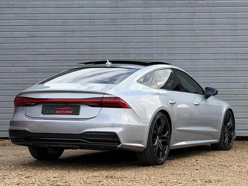 Used Audi A7 Sportback S-Line 286 HP (210 kW) 2018 Silver Hatchback