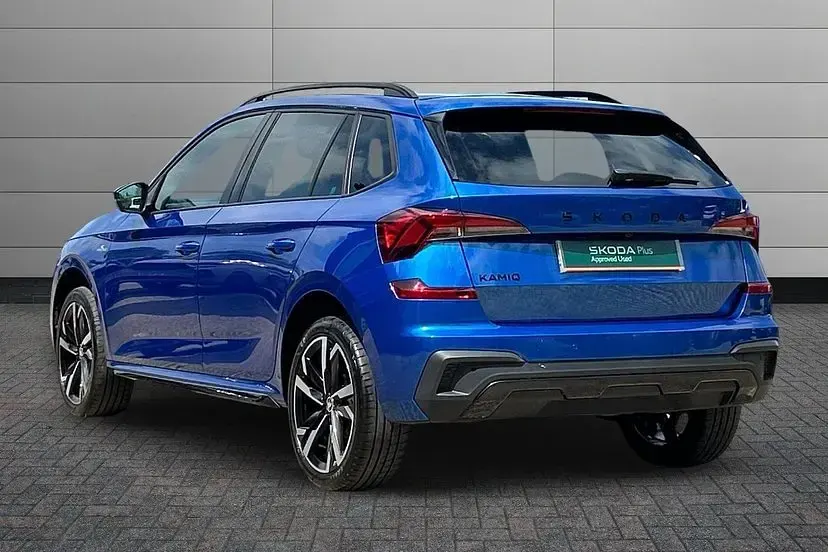 Used Skoda Kamiq Monte Carlo 150 HP (110 kW) 2024 Blue SUV