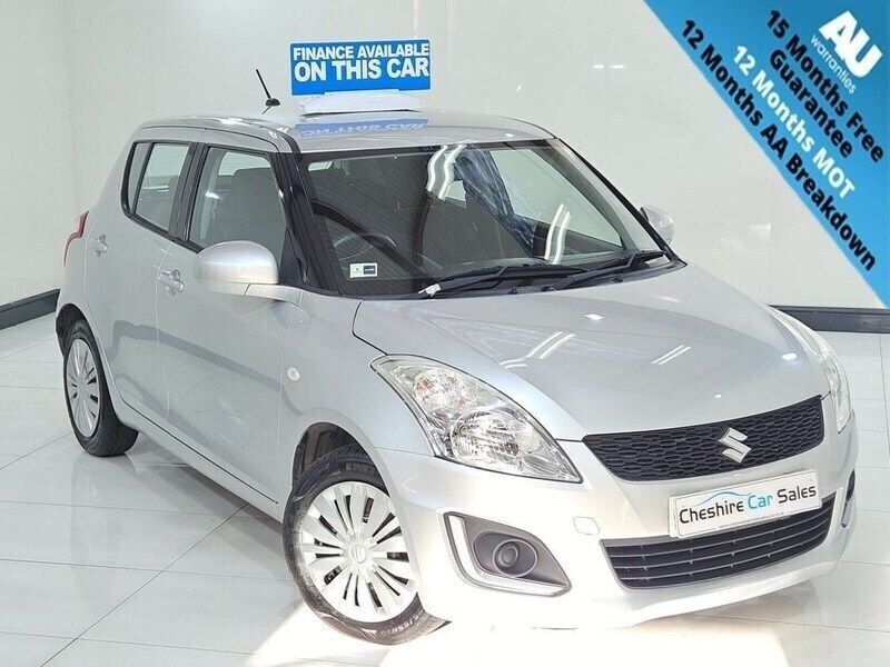Silver Used 2014 Suzuki Swift Hatchback | £4,295 (Good price) - Image 1/1