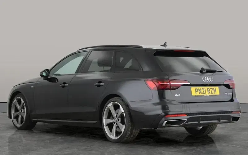 Used Audi A4 Black Edition 265 HP (194 kW) 2021 Black Estate