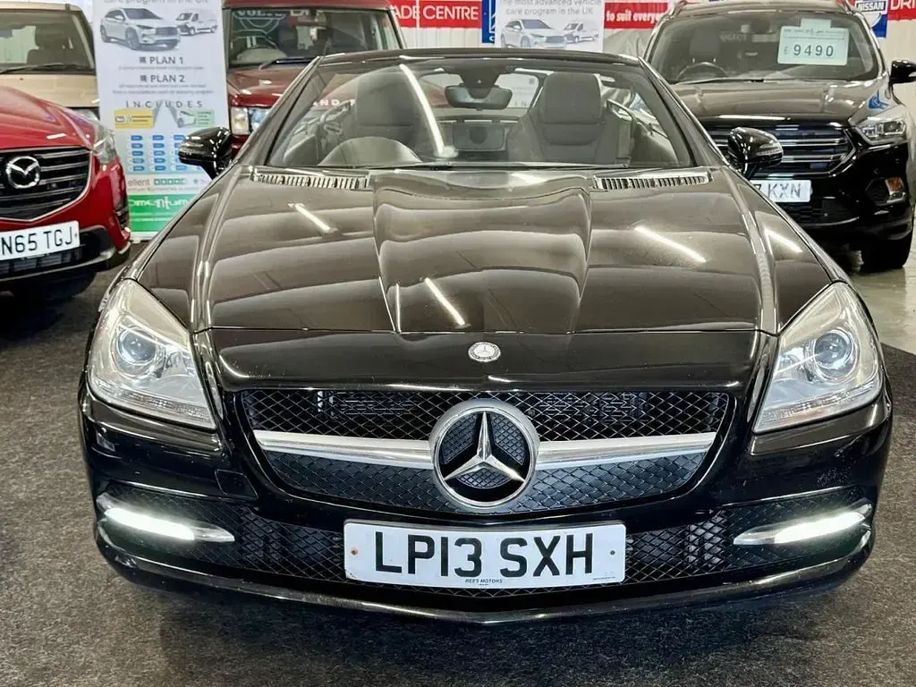 Used Mercedes SLK250 204 HP (150 kW) 2013 Black Cabriolet
