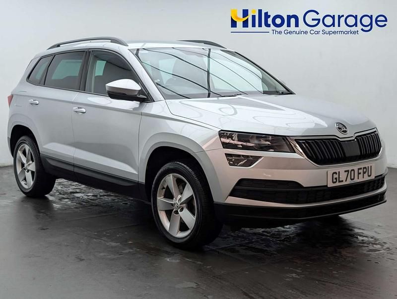 Used Skoda Karoq SE 115 HP (84 kW) 2020 Silver SUV