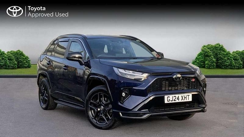 Blue Used 2024 Toyota RAV4 Hybrid Sport SUV | £38,999 (Expensive) - Image 1/4