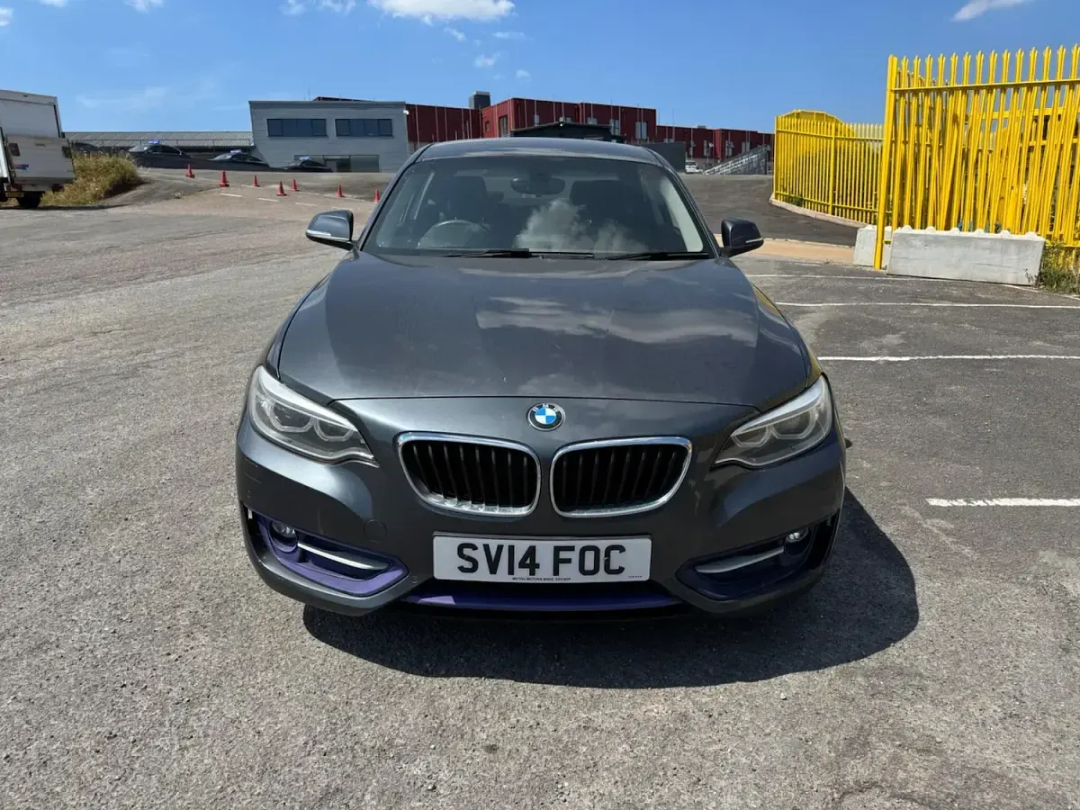 Used BMW 220 Sport Line 184 HP (135 kW) 2014 Grey Coupe