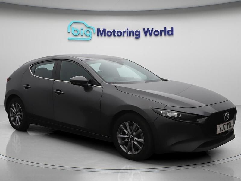 Grey Used 2021 Mazda 3 Hatchback | £9,900 (Fair price) - Image 1/4
