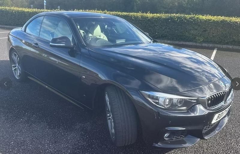 Black Used 2017 BMW 420 M Sport Cabriolet | £16,199 (Fair price) - Image 1/1