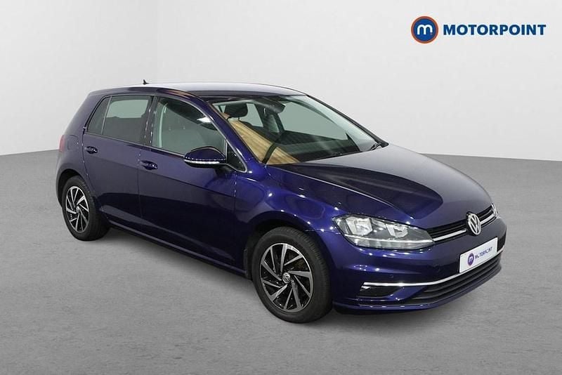 Blue Used 2019 VW Golf VII Match Hatchback | £14,449 (Fair price) - Image 1/4