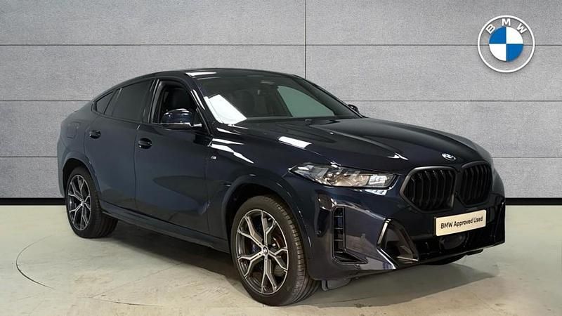 Black Used 2024 BMW X6 M Sport SUV | £65,295 (Expensive) - Image 1/4