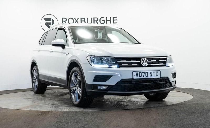 White Used 2020 VW Tiguan Allspace Match SUV | £20,299 (Good price) - Image 1/4