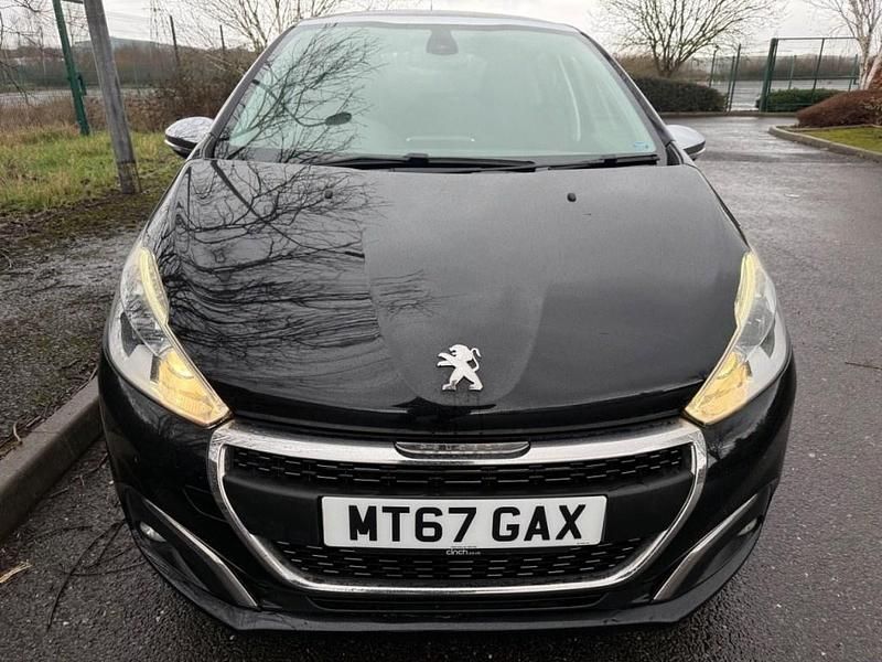 Used Peugeot 208 Allure Premium 2017 Black Hatchback