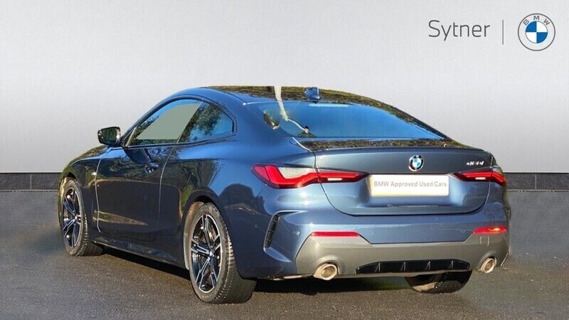 Used BMW 420 Coupé M Sport 192 HP (141 kW) 2021 Blue Coupe