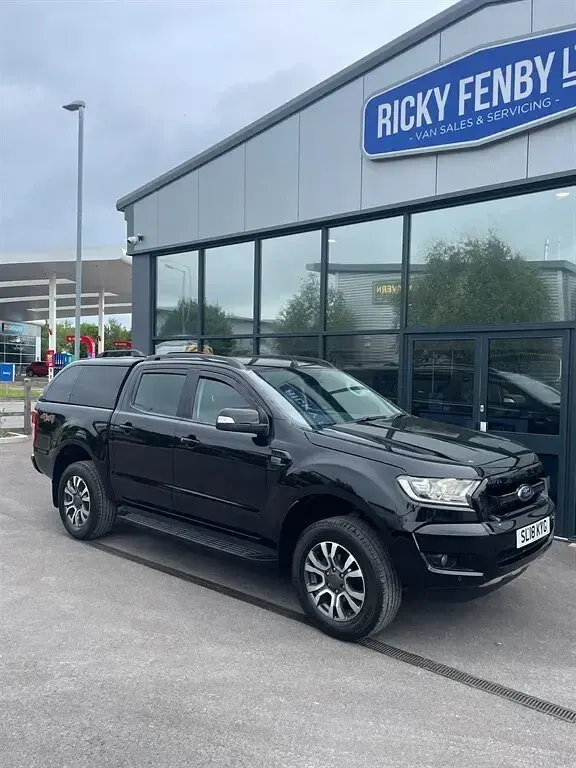 Used Ford Ranger S 2018 Black Pickup
