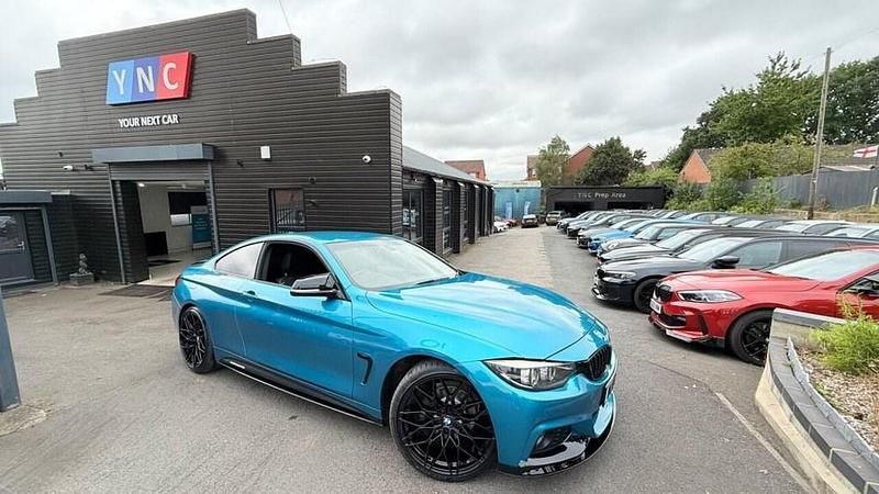 Blue Used 2017 BMW 420 M Sport Coupe | £13,791 (Fair price) - Image 1/4