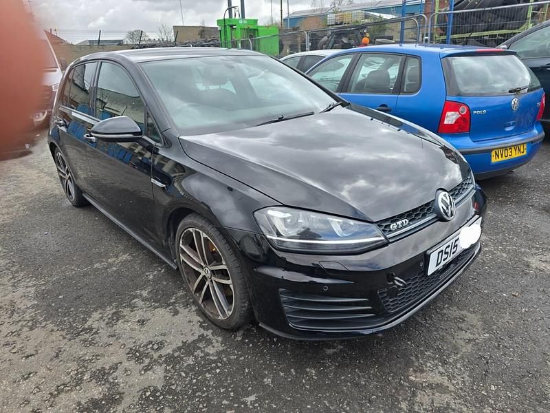 Used VW Golf VII GTD 2015 Black Hatchback