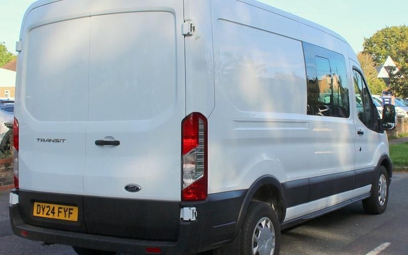 Used Ford Transit Trend 131 HP (96 kW) 2023 White Van