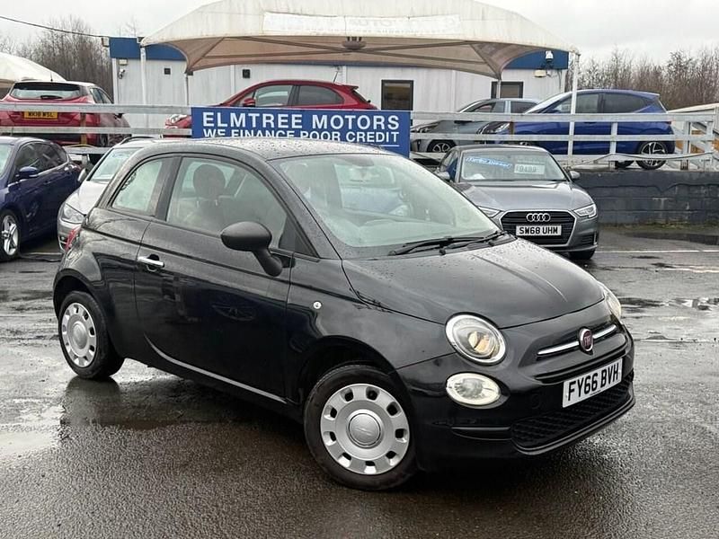 Used Fiat 500 Pop 69 HP (50 kW) 2016 Black Hatchback
