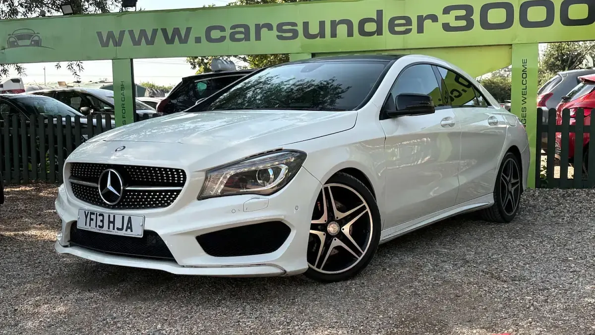 Used Mercedes CLA220 AMG 177 HP (130 kW) 2013 White Coupe