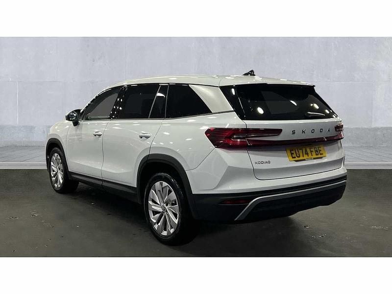 Used Skoda Kodiaq SE L 150 HP (110 kW) 2024 Moon white metallic SUV