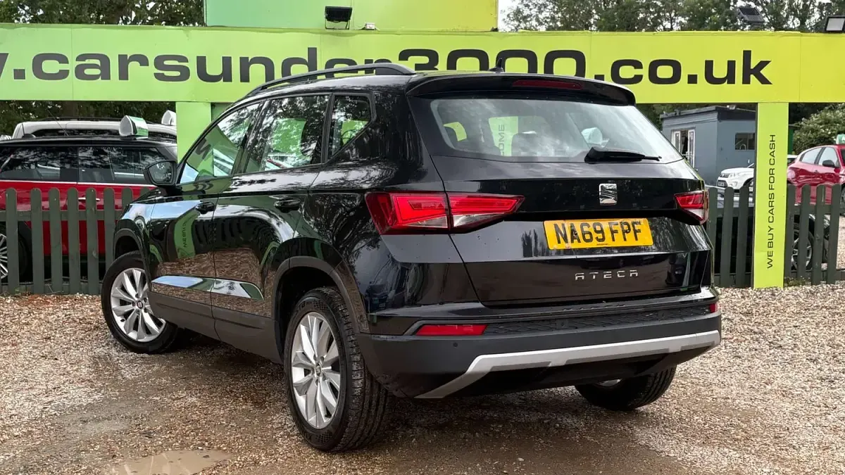 Used Seat Ateca Ecomotive 115 HP (84 kW) 2019 Black SUV