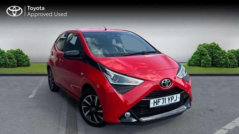 Red Used 2021 Toyota Aygo Trend Hatchback | £10,174 (Fair price) - Image 1/4