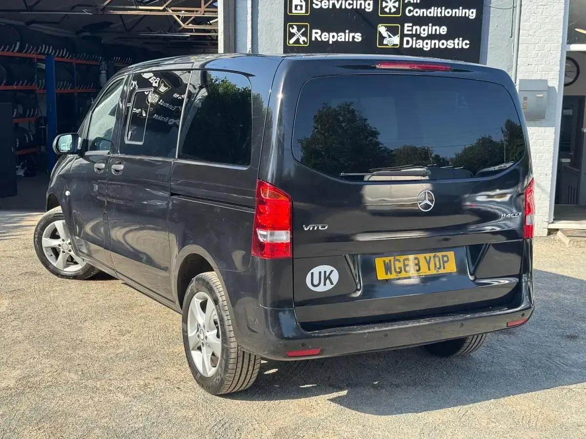 Used Mercedes Vito 2018 Black Van