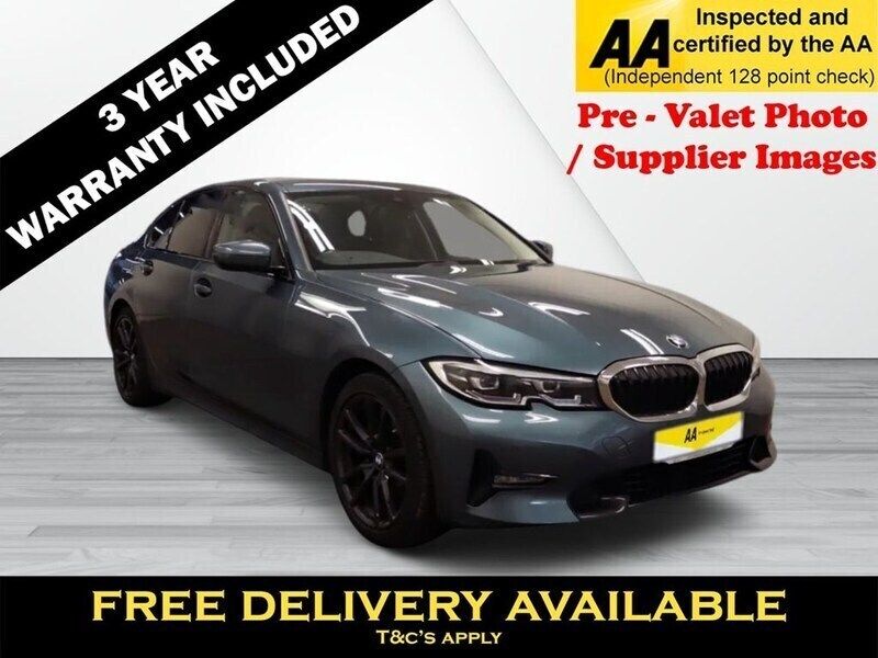 Blue Used 2020 BMW 320 Sport Line Sedan | £19,495 (Fair price) - Image 1/2