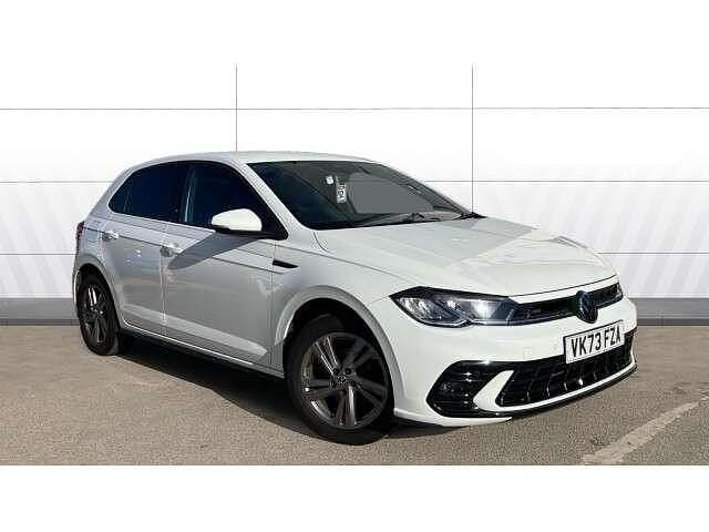 White Used 2023 VW Polo R-line Hatchback | £15,690 (Fair price) - Image 1/4