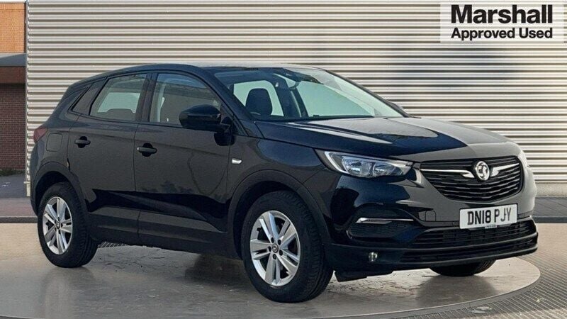 Black Used 2018 Vauxhall Grandland X SUV | £7,594 (Good price) - Image 1/4