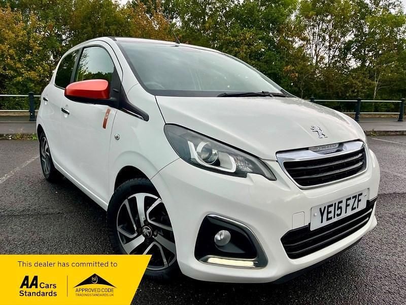 White Used 2015 Peugeot 108 Roland Garros Hatchback | £5,795 (A bit pricey) - Image 1/4